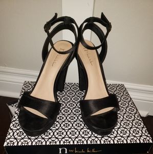 Nicole Miller Black Heels